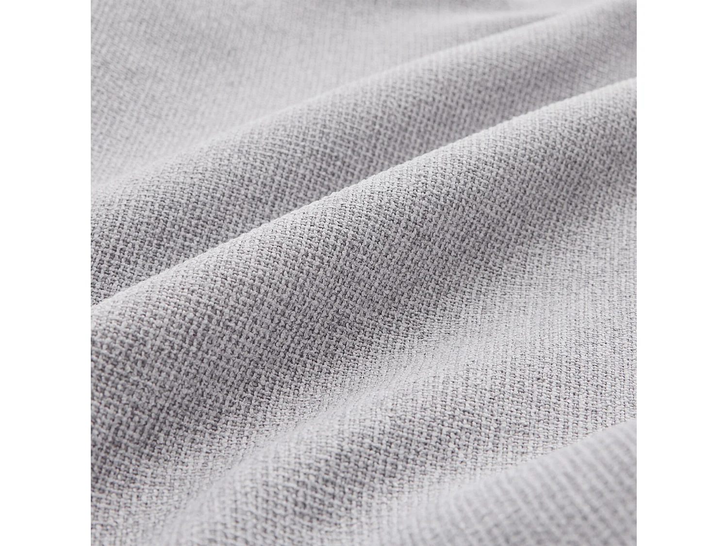 Canapé 4 places en tissu lin - avec 4 oreillers 2 ports USB et porte-gobelets - poches d'accoudoir - 290x83x88cm, Gris