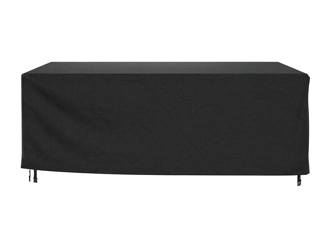 Funda para muebles de jardín negra 250x210x90 cm impermeable 420D
