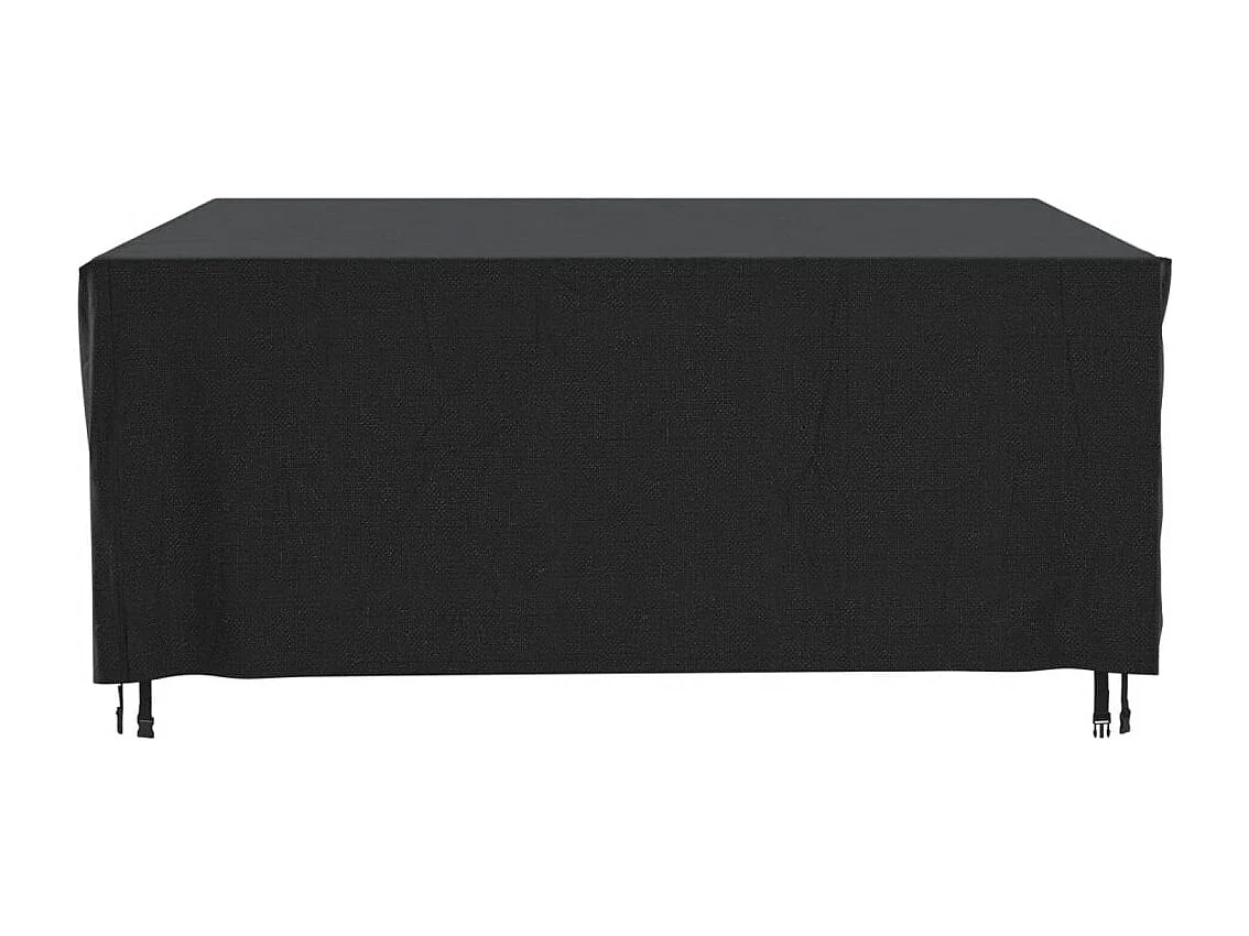 Funda para muebles de jardín negra 250x210x90 cm impermeable 420D