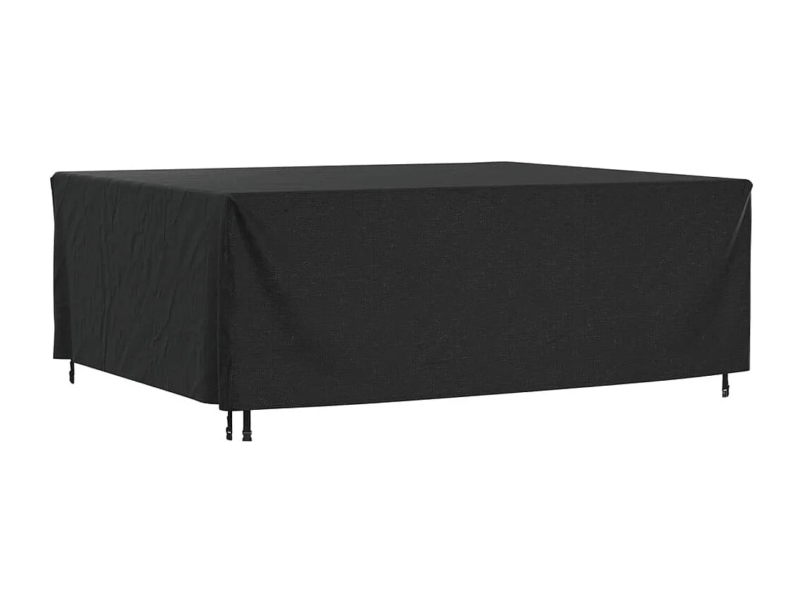 Funda para muebles de jardín negra 250x210x90 cm impermeable 420D