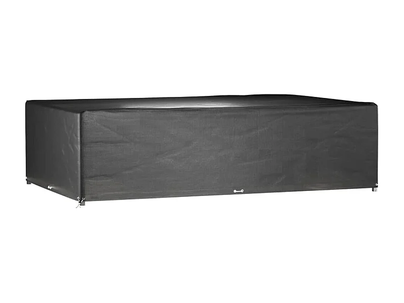 Housses de salon de jardin 2 pcs 16 ?illets rectangulaire