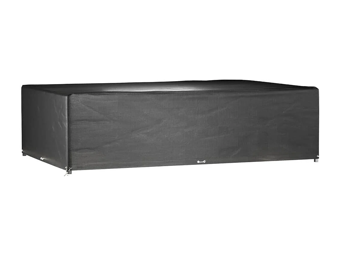 Housses de salon de jardin 2 pcs 16 ?illets rectangulaire