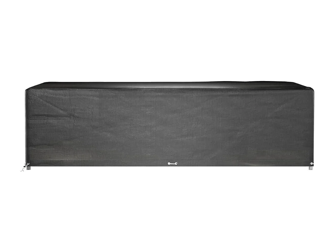 Housses de salon de jardin 2 pcs 16 ?illets rectangulaire