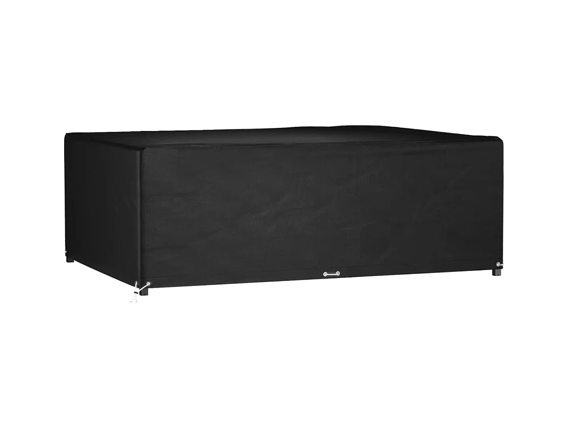 Housse de salon de jardin 12 ?illets 270x180x90cm rectangulaire