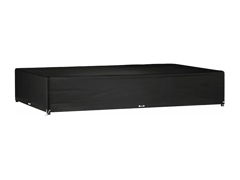 Housse de salon de jardin 16 ?illets 325x205x60cm rectangulaire