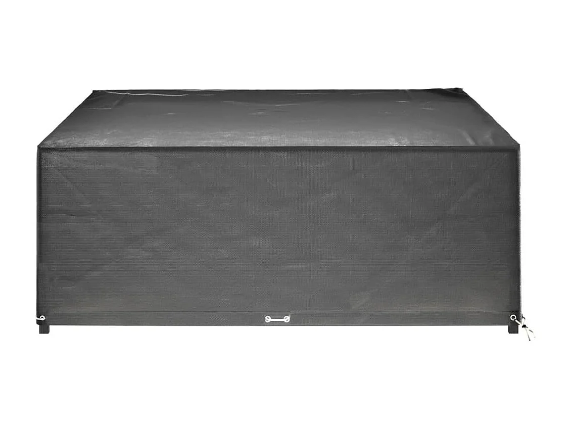 Housses de salon de jardin 2 pcs 16 ?illets rectangulaire