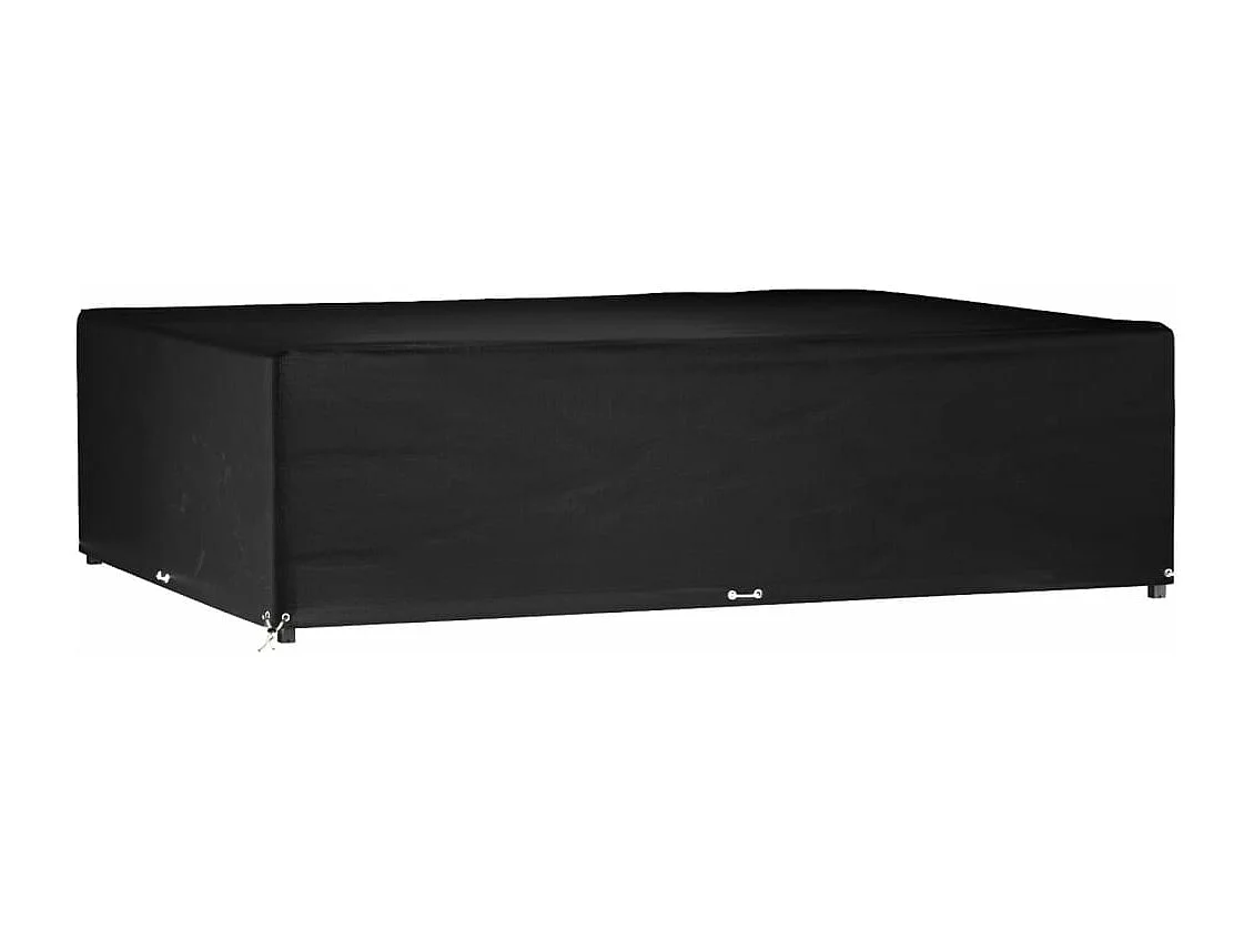 Housse de salon de jardin 16 ?illets 300x200x75cm rectangulaire