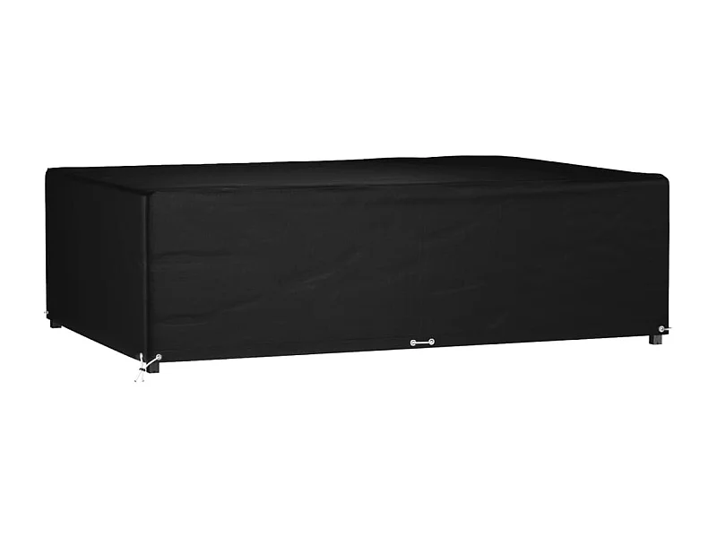 Gartenmöbel-Abdeckung 12 Ösen 227x152x65cm rechteckig