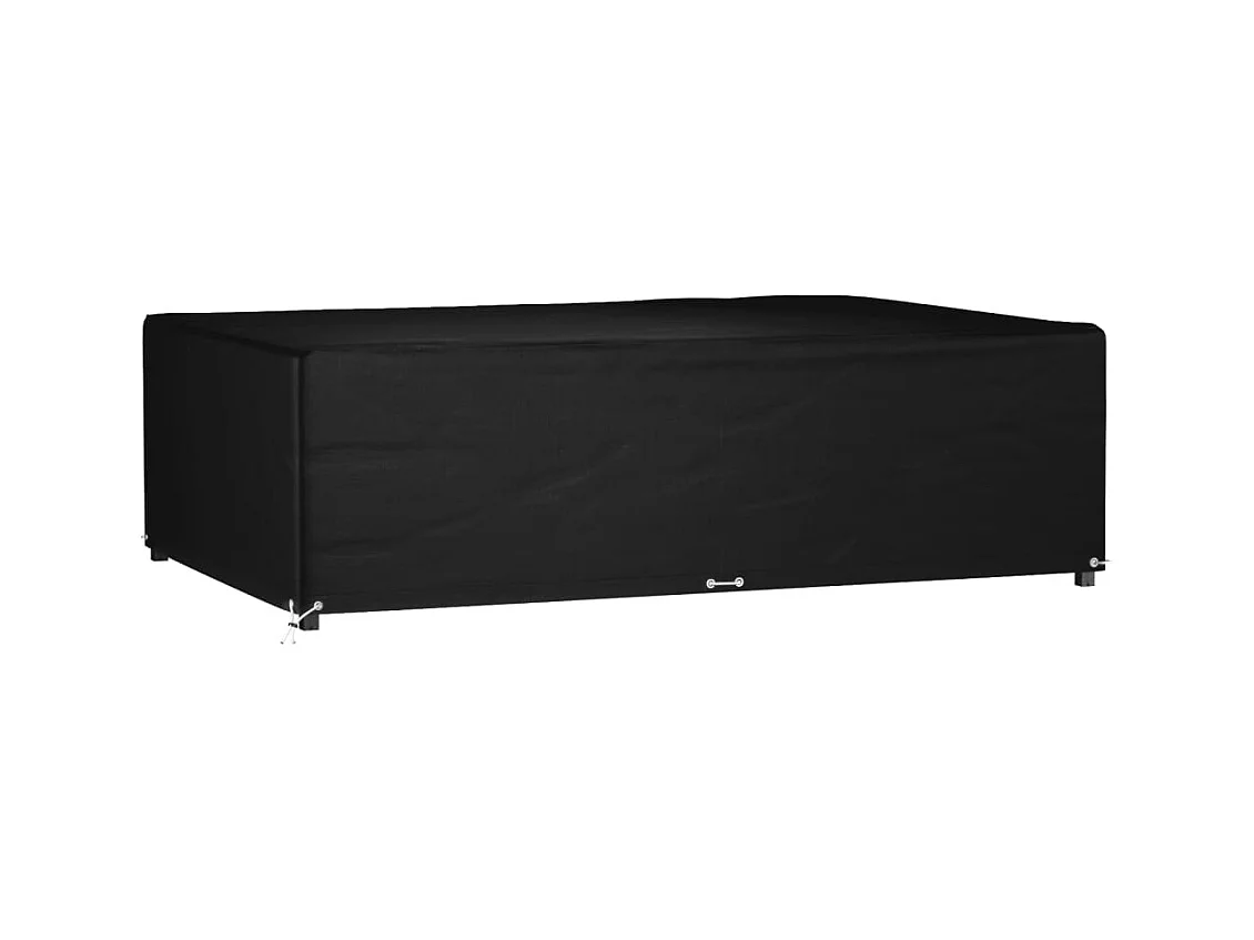 Housse de salon de jardin 12 ?illets 227x152x65cm rectangulaire