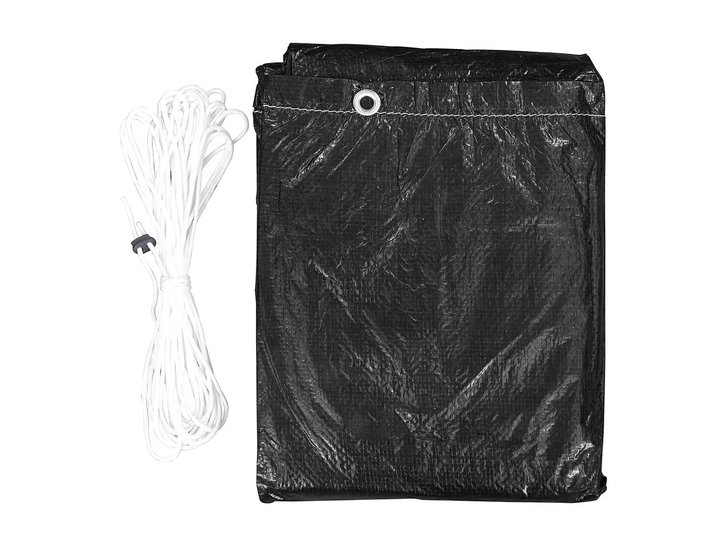 Capas para móveis de jardim 2 peças 12 ilhós 250x250x70 cm