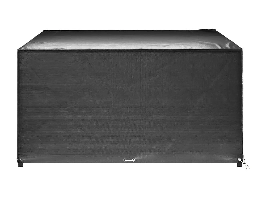 Tuinmeubelhoezen 2 stuks 16 ogen rechthoekig