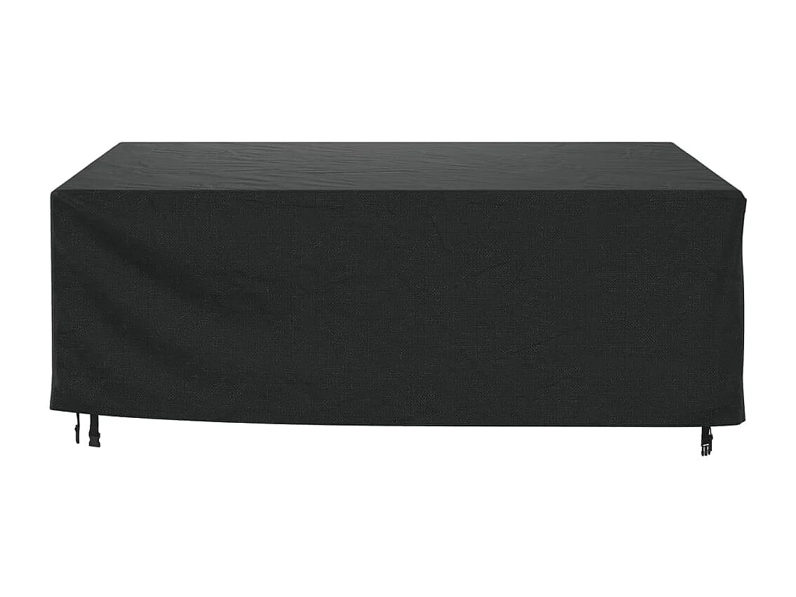 Housse de salon de jardin noir 200x160x70 cm imperméable 420D