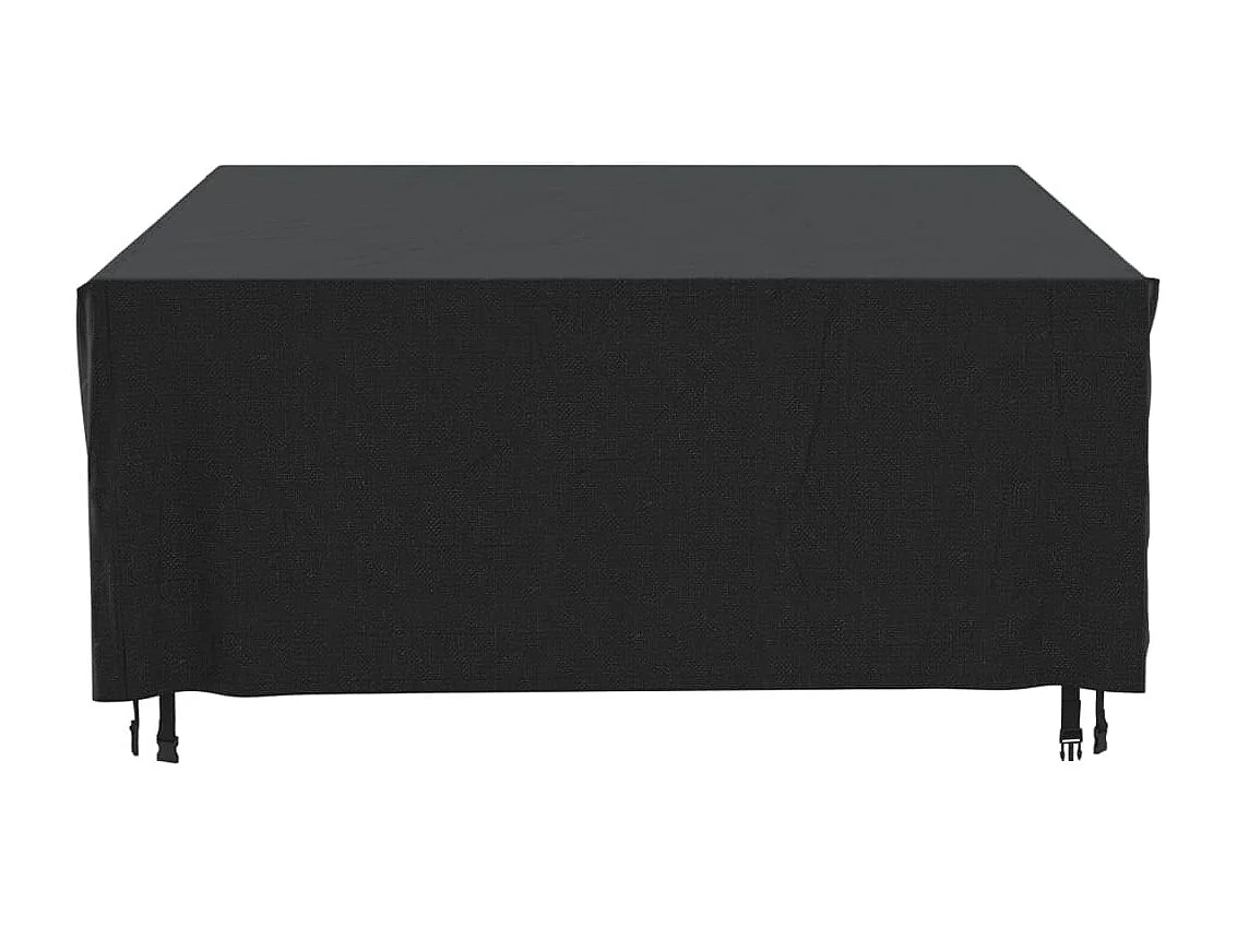 Housse de salon de jardin noir 200x160x70 cm imperméable 420D