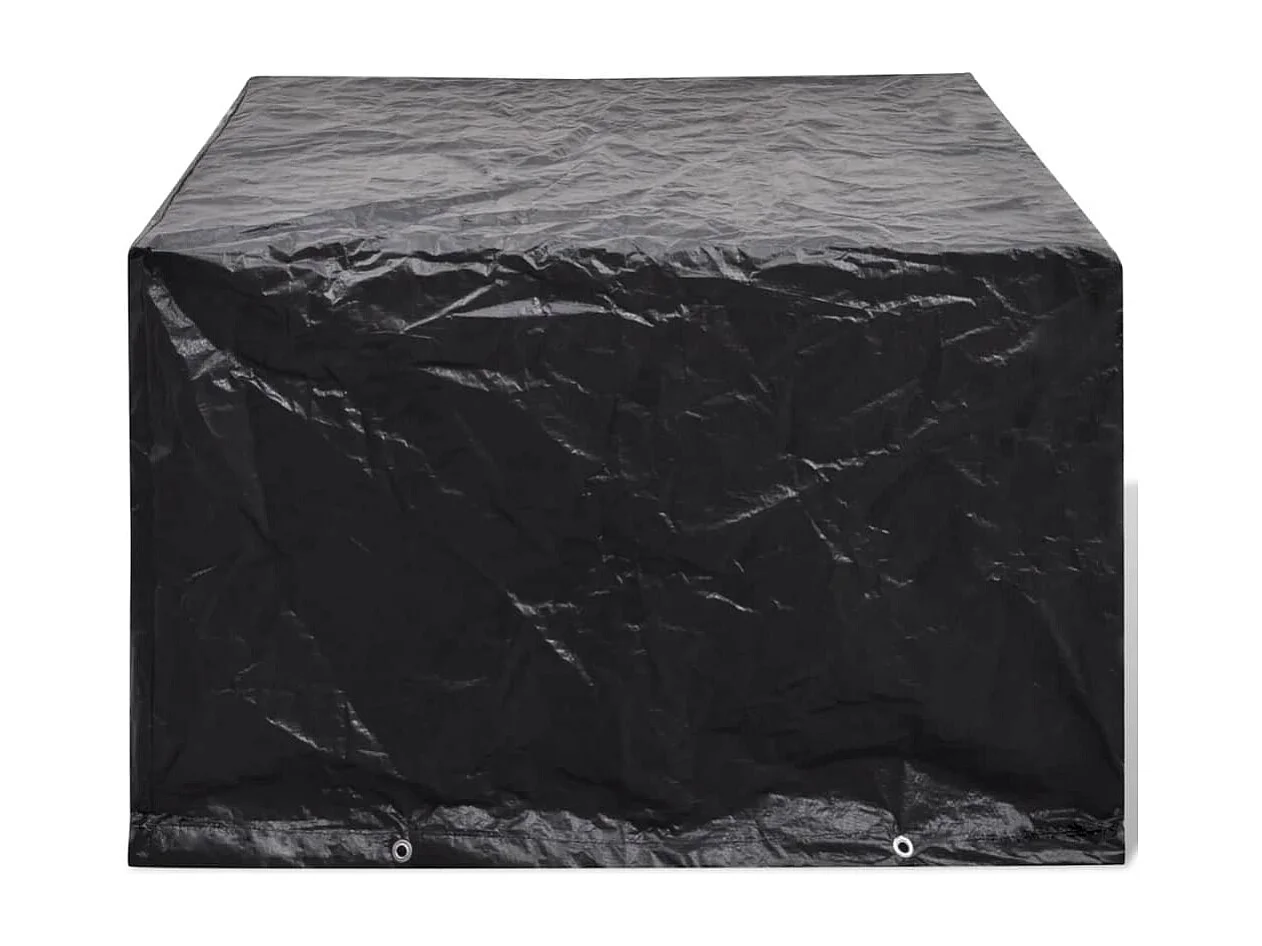 Tuinmeubelhoezen 2 stuks 8 ogen 135x135x90 cm