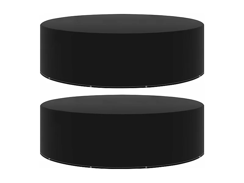 Capas para móveis de jardim 2 peças 10 ilhós 325x90 cm