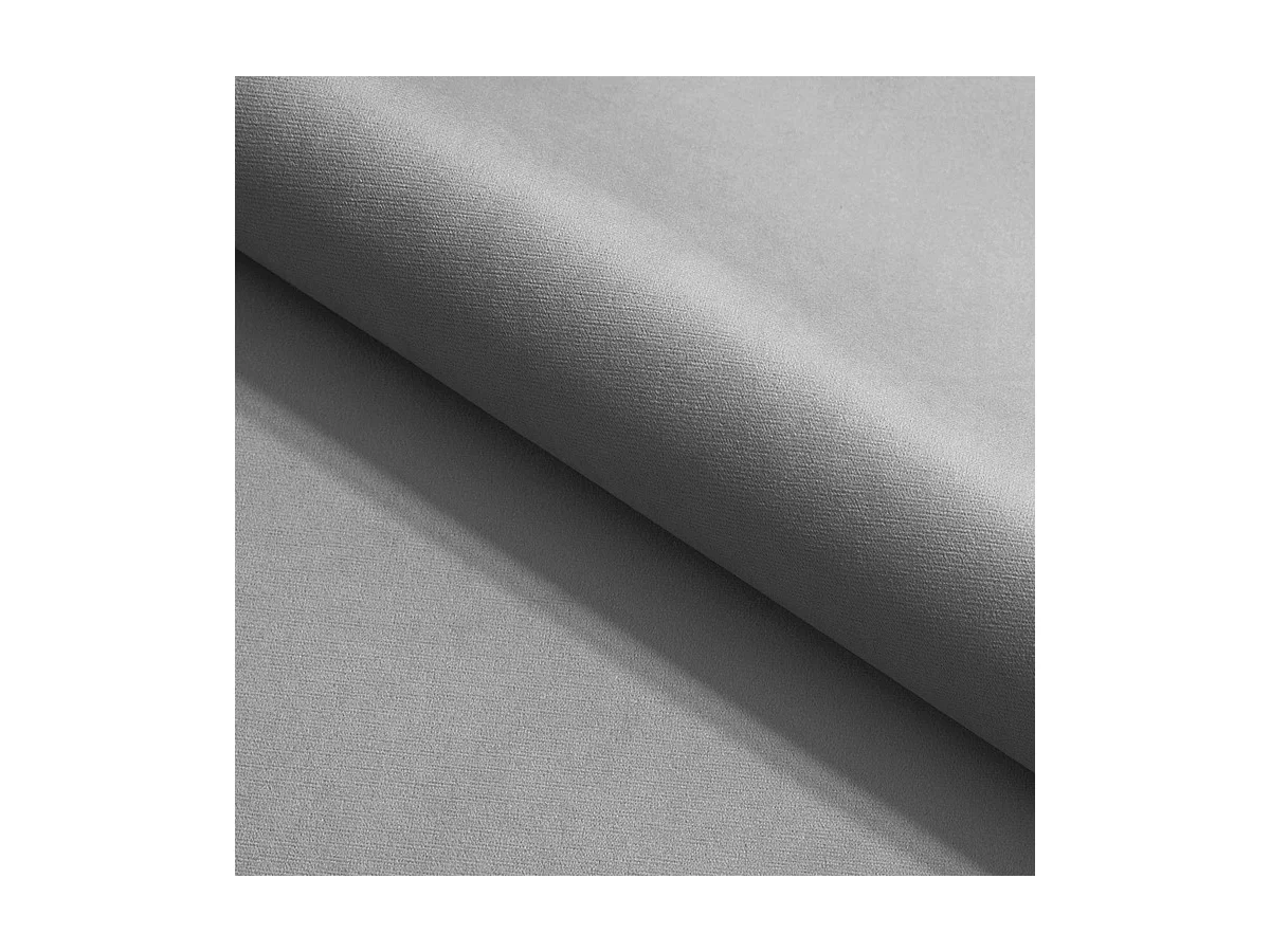 Lit double avec matelas Rimini - Surmatelas, lit 180x200 avec Rangement - Gris clair (Jasmine 90)