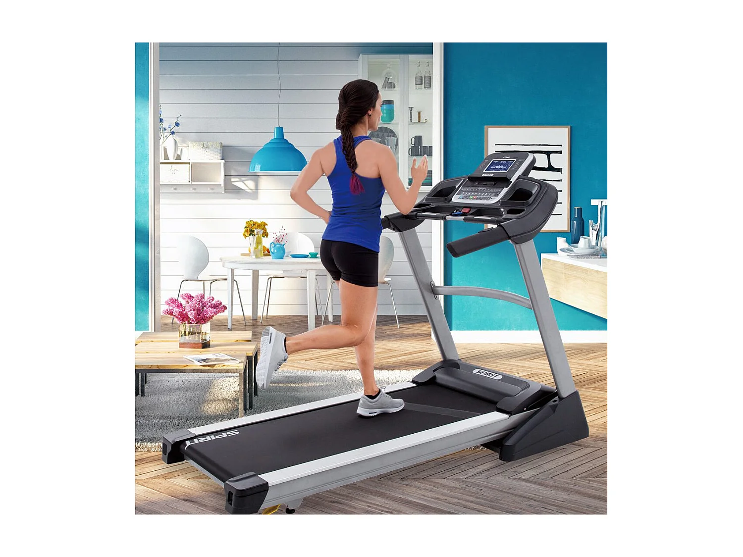 Tapis de course Motorisé 19 KM/H XT385 - Spirit Fitness