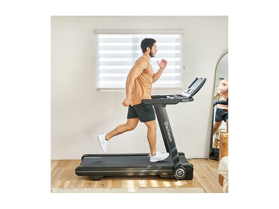 Klappbares Laufband - Modell STRIDE 6 - Sprossenwand - Haus/Wohnung