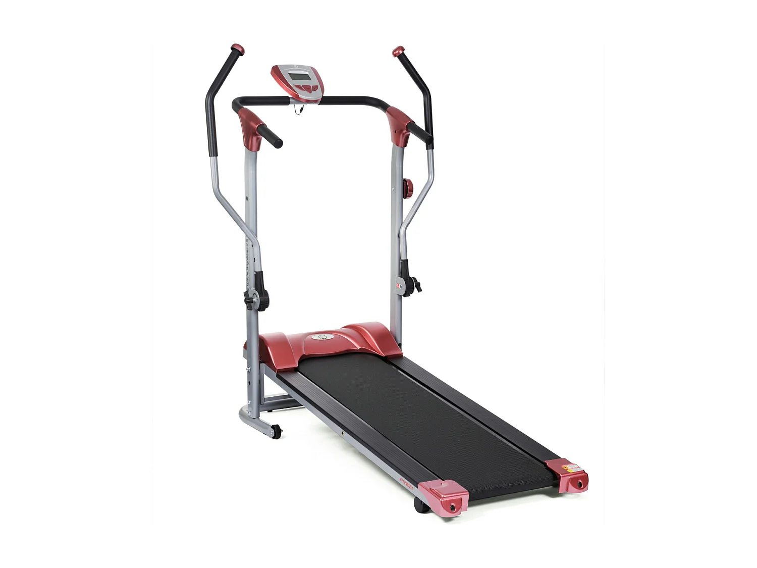 Tapis de course magnétique avec bras 2 en 1 - O'Fitness - Maison/Appartement - Compteur 5 fonctions