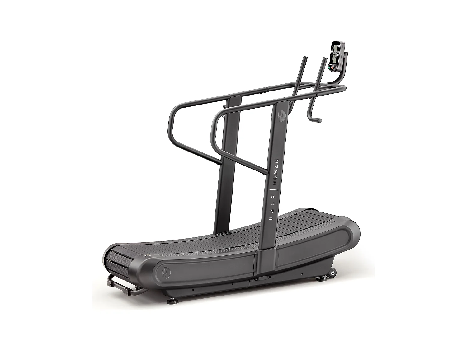 Kurvenförmiges Fitness-Laufband - Half Human - Modell CURVE - Haus/Wohnung - Nicht motorisiert und selbstversorgend