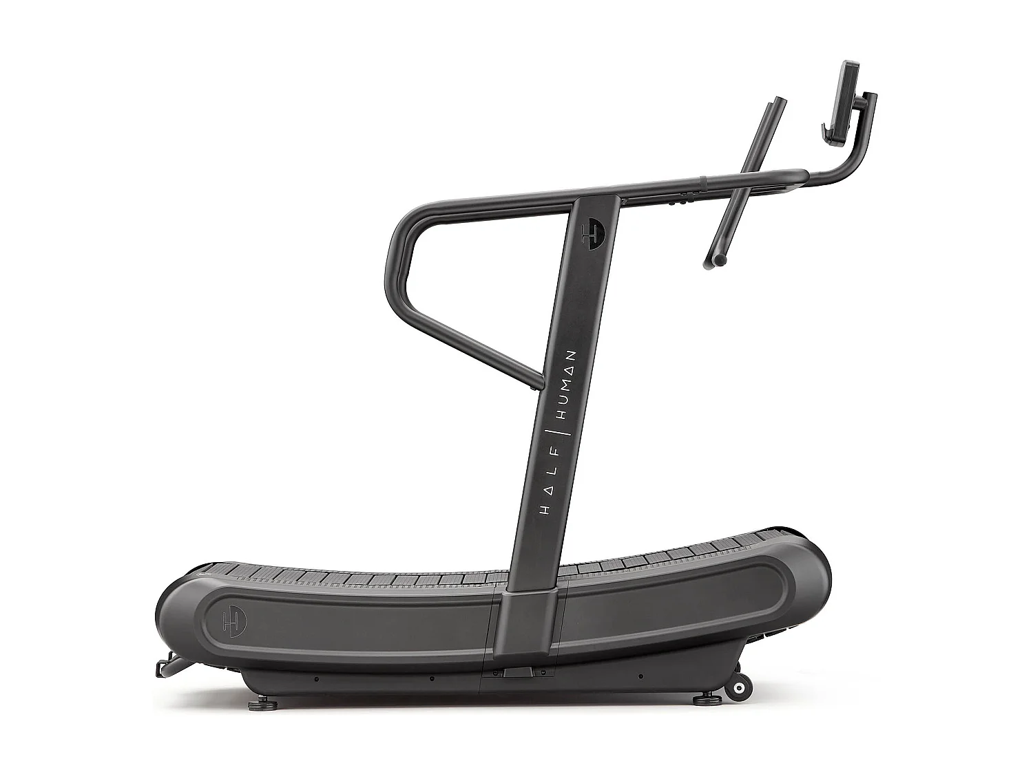 Kurvenförmiges Fitness-Laufband - Half Human - Modell CURVE - Haus/Wohnung - Nicht motorisiert und selbstversorgend