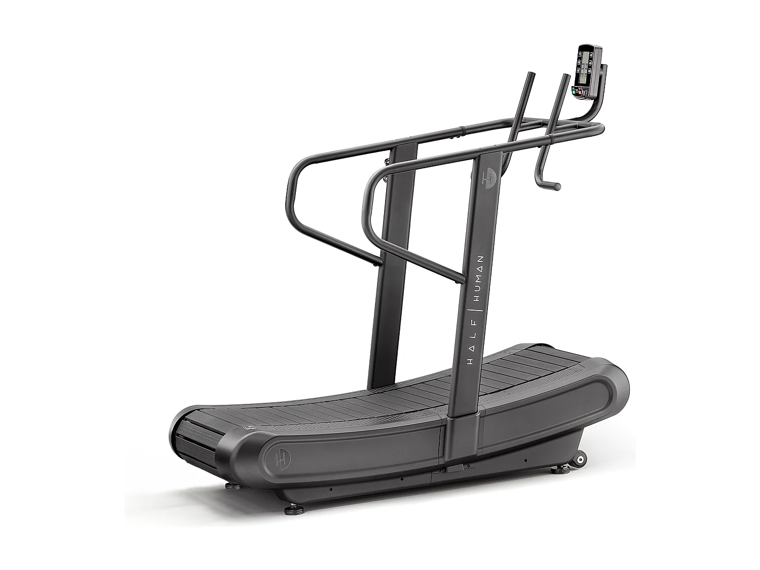 Kurvenförmiges Fitness-Laufband - Half Human - Modell CURVE - Haus/Wohnung - Nicht motorisiert und selbstversorgend
