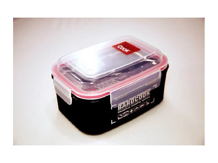 Selbstwärmender rechteckiger Speisebehälter - Barocook - Inhalt: 850 ml