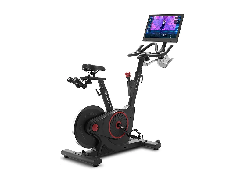 Vélo de Biking connecté - Modèle EX5S - ECHELON - Maison/Appartement - Écran pivotant HD