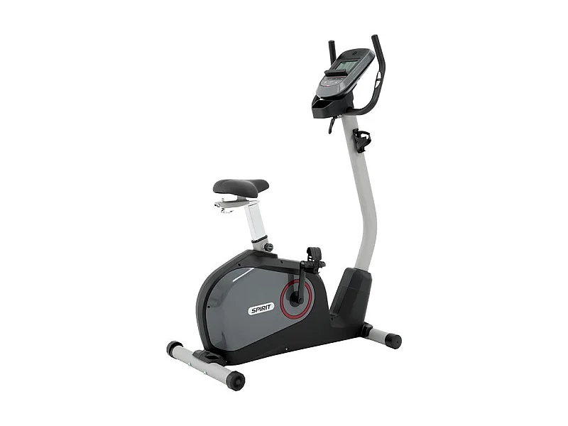 Vélo d'appartement et de fitness - Ergomètre - SPIRIT - Modèle DBU40 - Écran LCD - 10 Programmes