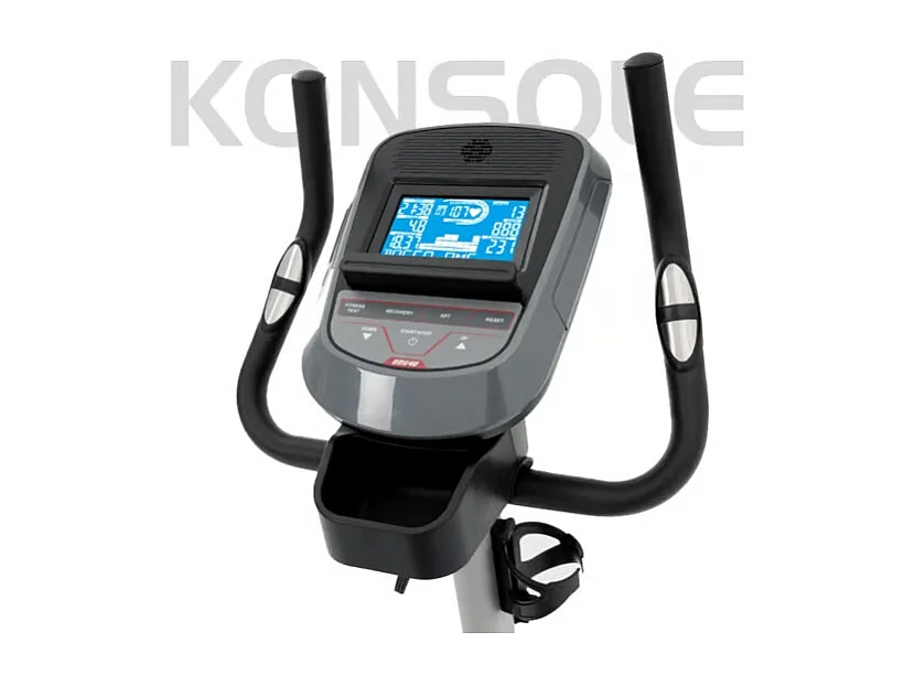 Vélo d'appartement et de fitness - Ergomètre - SPIRIT - Modèle DBU40 - Écran LCD - 10 Programmes