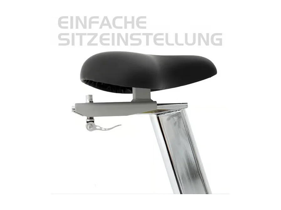 Vélo d'appartement et de fitness - Ergomètre - SPIRIT - Modèle DBU40 - Écran LCD - 10 Programmes