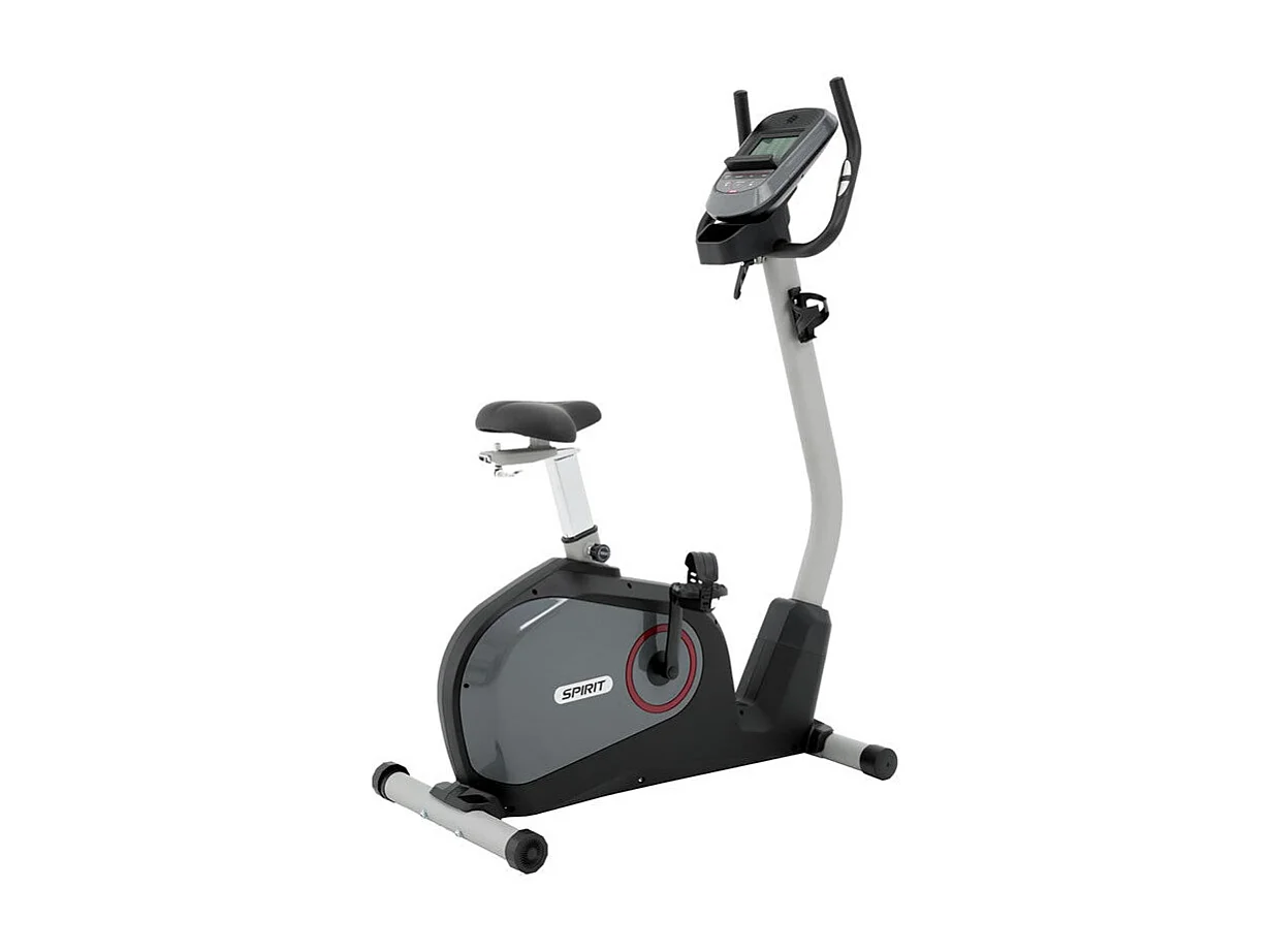 Vélo d'appartement et de fitness - Ergomètre - SPIRIT - Modèle DBU40 - Écran LCD - 10 Programmes