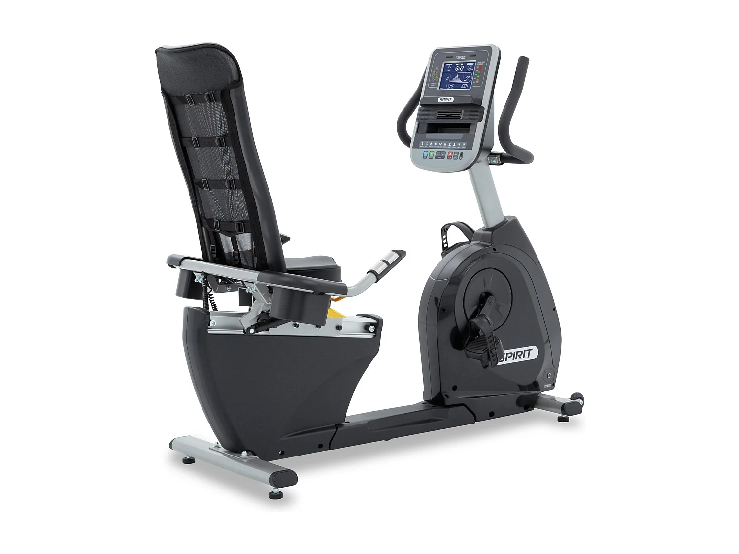 Vélo de Fitness connecté semi allongé - Spirit - Modèle XBR55 - Bluetooth/App - Maison/Appartement