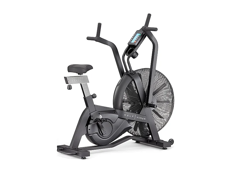 Air-Fitnessrad - Half Human - Modell AIR BIKE - Haus/Wohnung - LCD-Bildschirm mit 7 Programmen