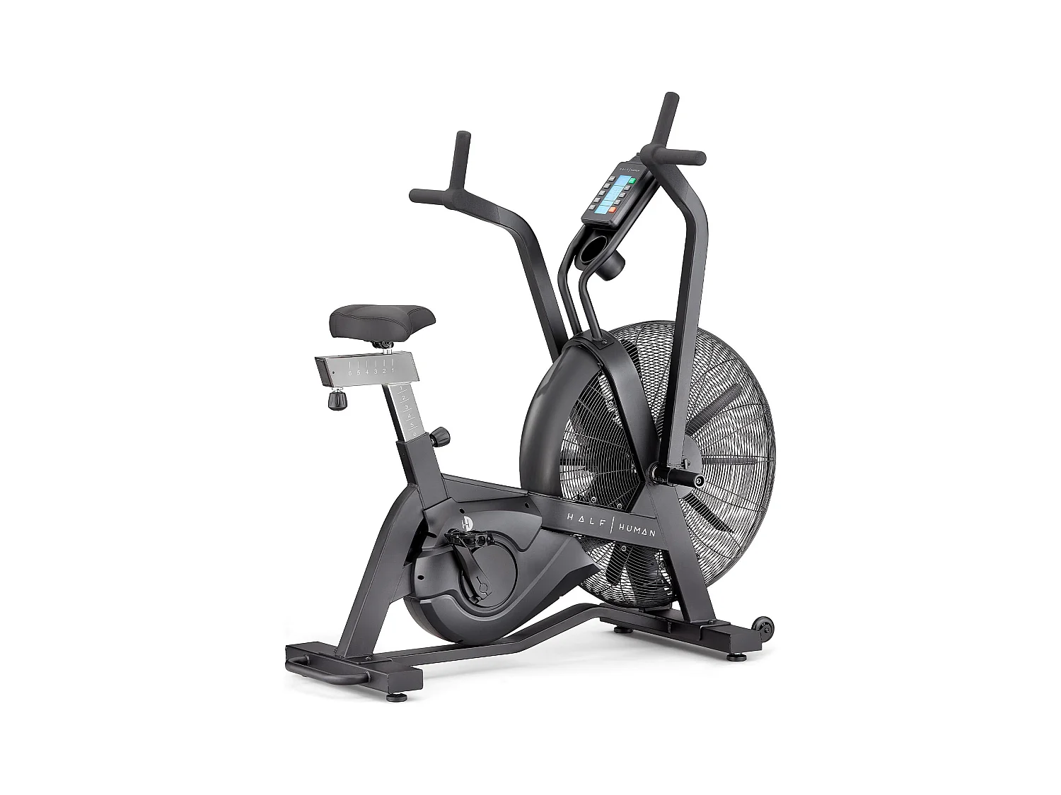 Vélo de fitness à Air - Half Human - Modèle AIR BIKE - Maison/Appartement - Écran LCD 7 programmes
