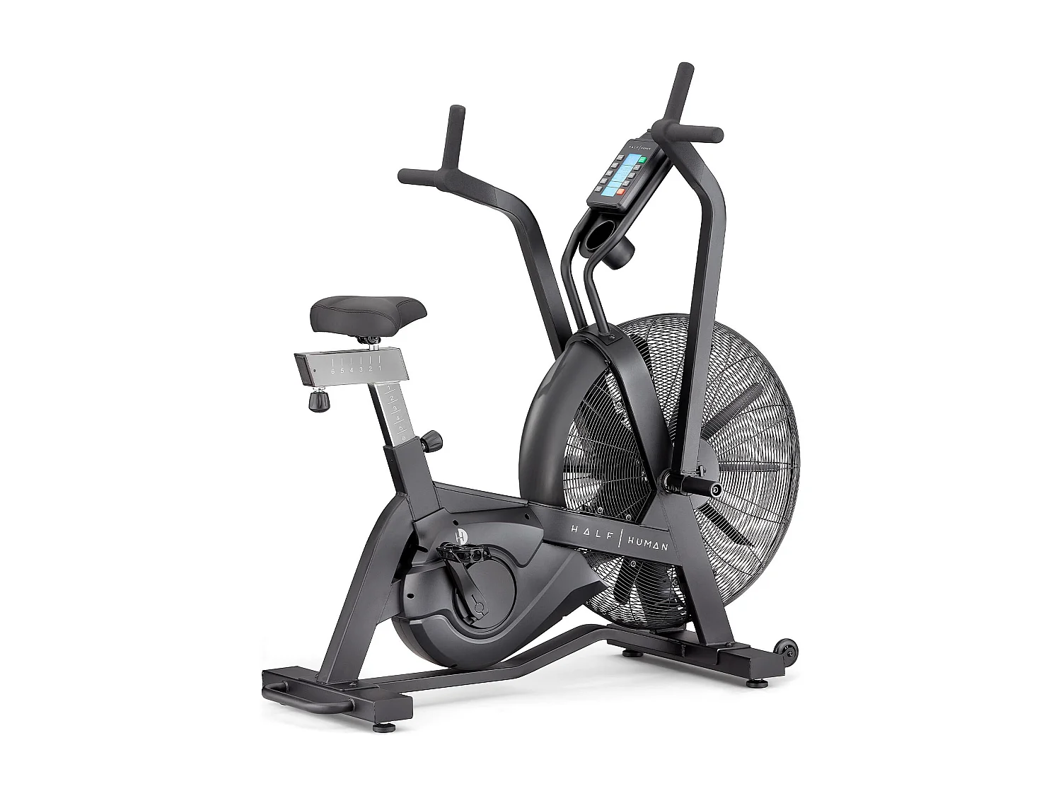 Vélo de fitness à Air - Half Human - Modèle AIR BIKE - Maison/Appartement - Écran LCD 7 programmes