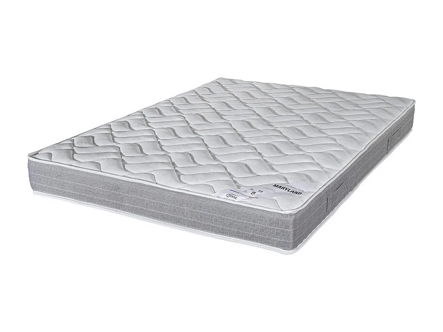 Matelas 160x200 Maryland - Mousse - Hauteur 20 cm - 3 zones - Soutien ferme
