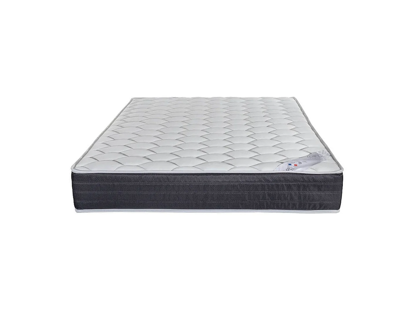 Matelas 160x200 Ramage - Ressorts ensachés - Hauteur 24 cm - 3 zones - Soutien ferme