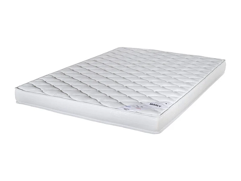 Matelas 120x190 Marly - Mousse - Hauteur 15 cm - 3 zones - Soutien ferme