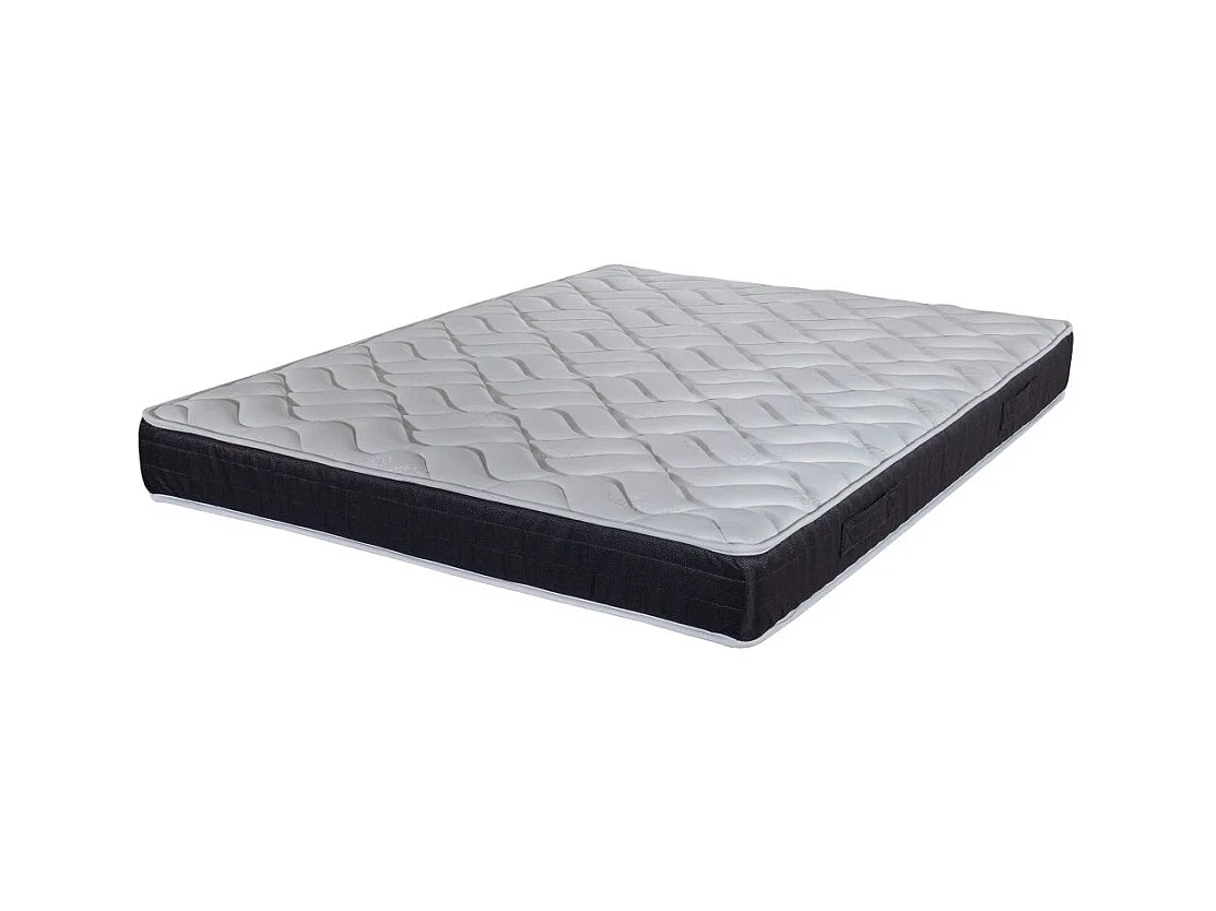 Matelas 160x200 Malta - Mousse - Hauteur 20 cm - 3 zones - Soutien très ferme