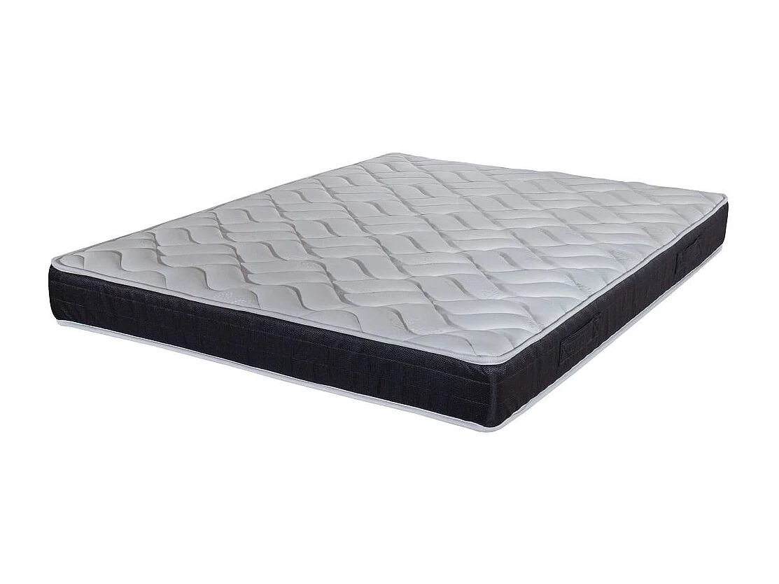Matelas 160x200 Malta - Mousse - Hauteur 20 cm - 3 zones - Soutien très ferme