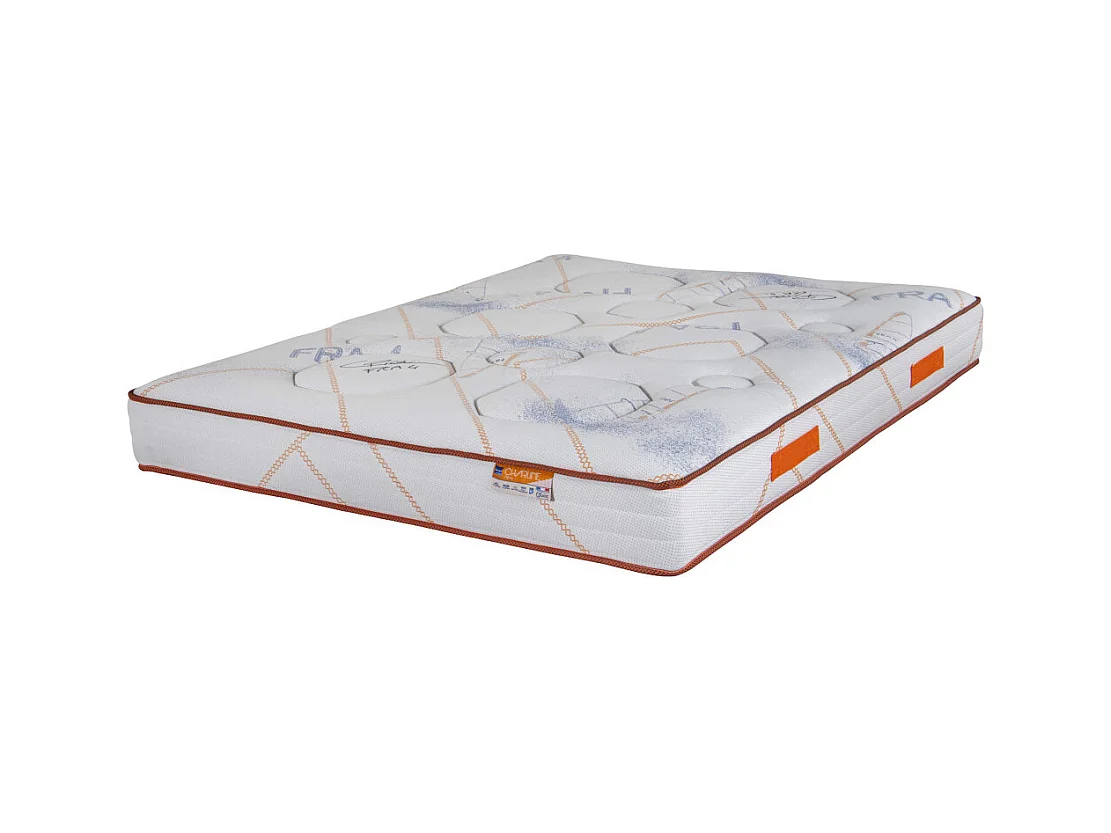 Matelas 160x200 Charline - Ressorts ensachés - Hauteur 26 cm - Soutien medium