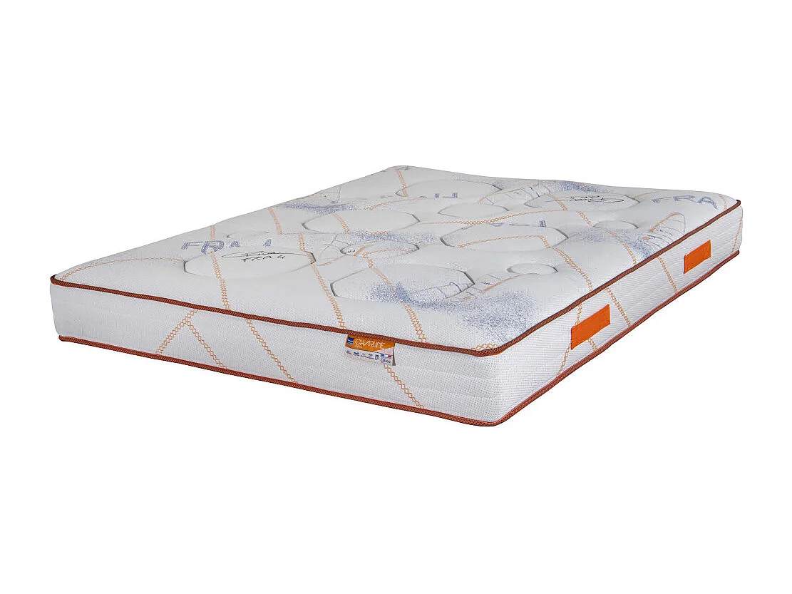 Matelas 160x200 Charline - Ressorts ensachés - Hauteur 26 cm - Soutien medium