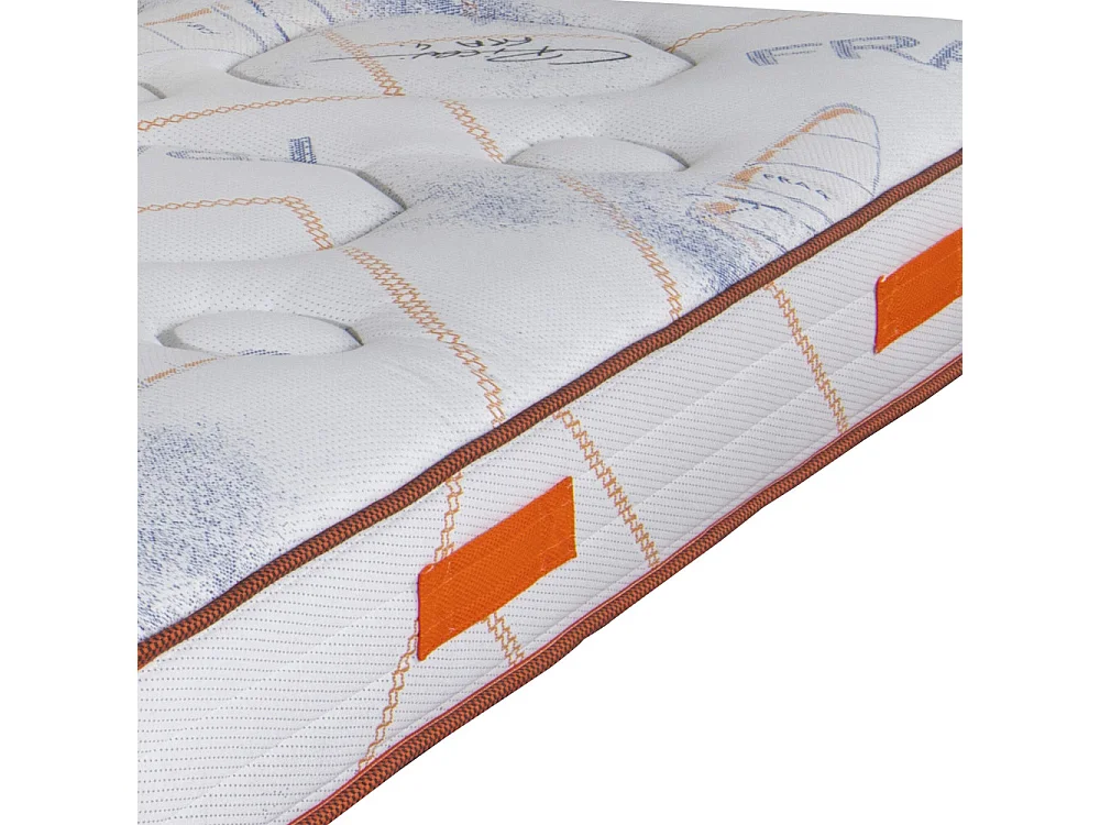 Matelas 160x200 Charline - Ressorts ensachés - Hauteur 26 cm - Soutien medium