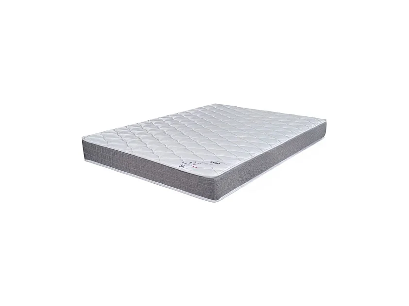 Matelas 120x190 Ryad - Ressorts - Hauteur 21 cm - Soutien très ferme