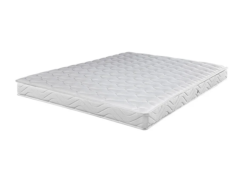 Matelas 120x190 Marly - Mousse - Hauteur 15 cm - 3 zones - Soutien ferme