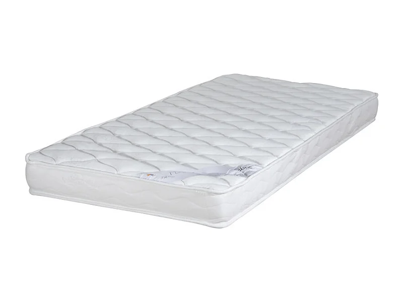 Matelas 80x190 Marly - Mousse - Hauteur 15 cm - 3 zones - Soutien ferme