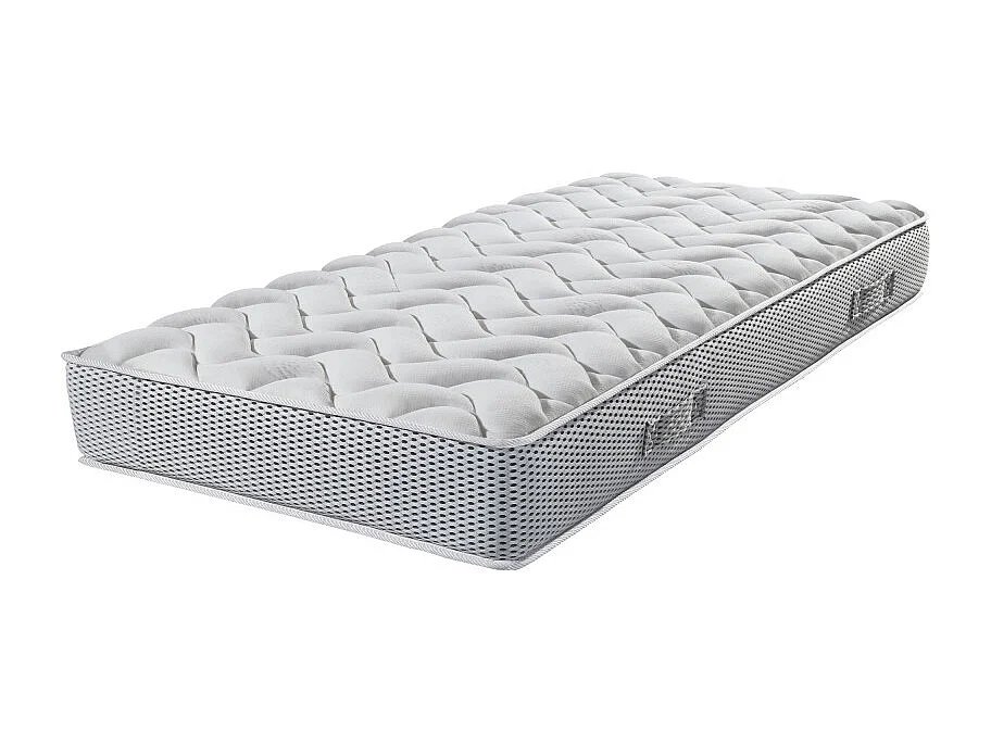 Matelas 80x200 Maryland - Mousse - Hauteur 20 cm - 3 zones - Soutien ferme