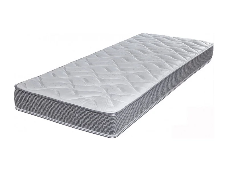 Matelas 80x200 Wave - Mousse - Hauteur 19 cm - 3 zones - Soutien ferme