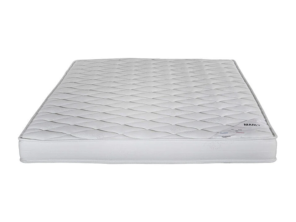Matelas 140x190 Marly - Mousse - Hauteur 15 cm - 3 zones - Soutien ferme